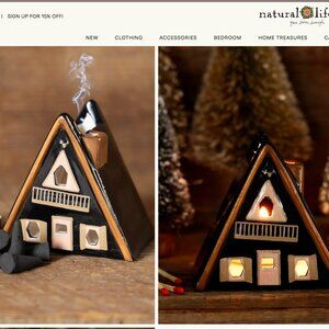NATURAL LIFE: INCENSE & TEALIGHT HOLDER...Nordic Cabin